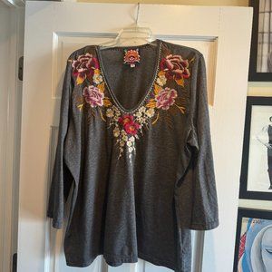 Johnny Was Hi Low Top XXL